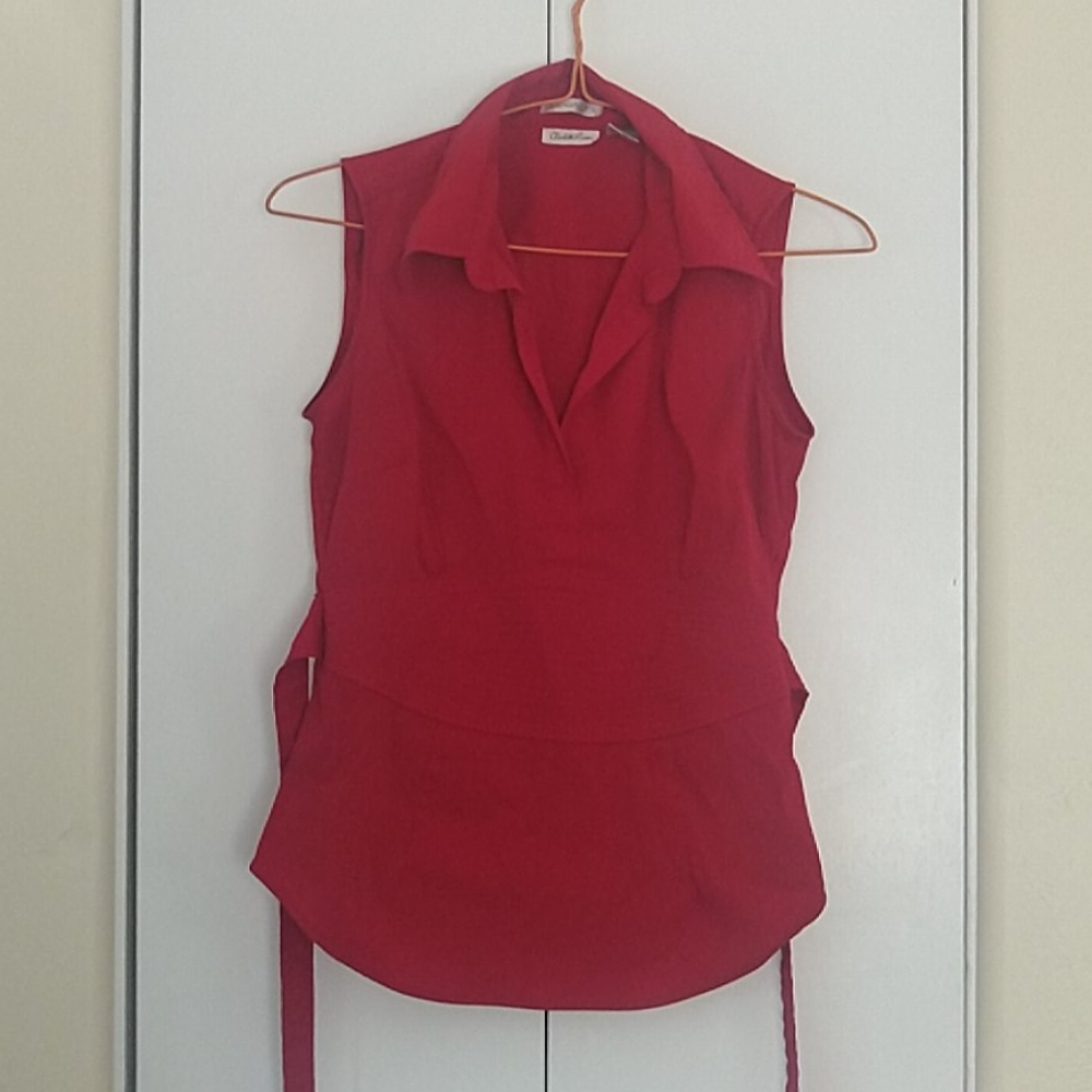 Charlotte Russe tie back top